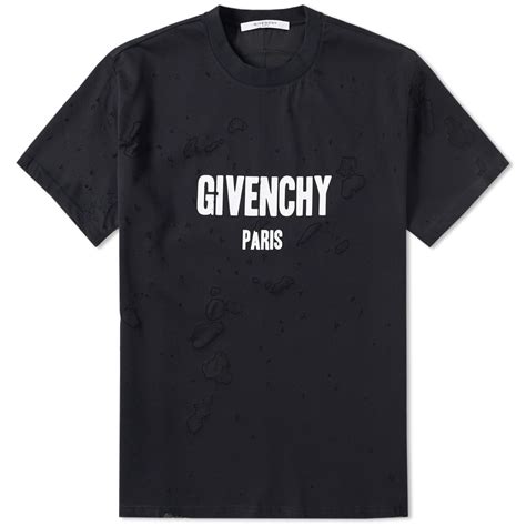 givenchy destroyed t shirt ebay|Givenchy Destroyed oversized T.